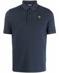 dunkelblaues Polohemd von Blauer