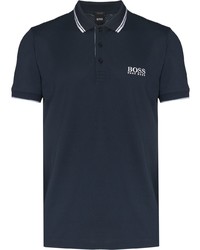 dunkelblaues Polohemd von BOSS