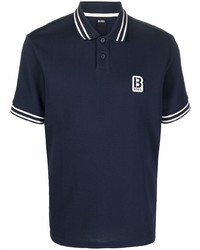 dunkelblaues Polohemd von BOSS