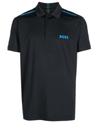 dunkelblaues Polohemd von BOSS