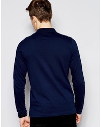 dunkelblaues Polohemd von Asos