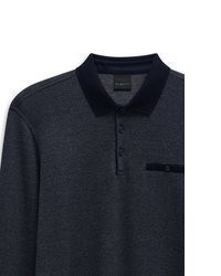 dunkelblaues Polohemd von Bugatti
