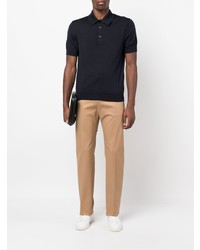 dunkelblaues Polohemd von Tom Ford