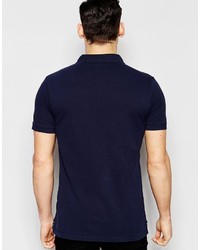 dunkelblaues Polohemd von Jack Wills