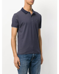 dunkelblaues Polohemd von CP Company