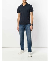 dunkelblaues Polohemd von CP Company