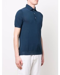 dunkelblaues Polohemd von Lardini