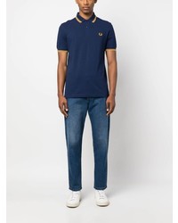 dunkelblaues Polohemd von Fred Perry