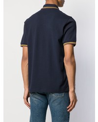 dunkelblaues Polohemd von Fred Perry X Art Comes First