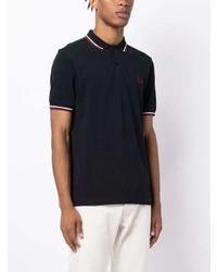 dunkelblaues Polohemd von Fred Perry