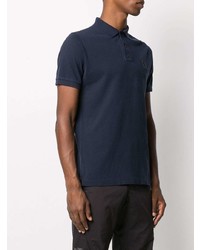 dunkelblaues Polohemd von Stone Island