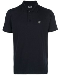 dunkelblaues Polohemd von Ea7 Emporio Armani