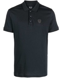 dunkelblaues Polohemd von Ea7 Emporio Armani