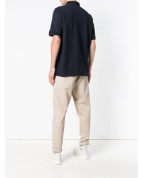 dunkelblaues Polohemd von Fred Perry X Art Comes First