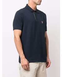 dunkelblaues Polohemd von Barbour