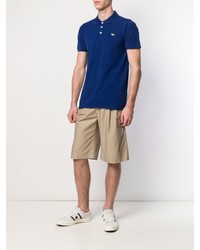 dunkelblaues Polohemd von MAISON KITSUNÉ