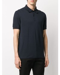 dunkelblaues Polohemd von Raf Simons X Fred Perry