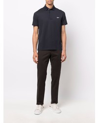 dunkelblaues Polohemd von Zegna