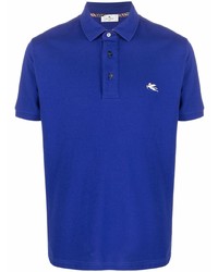 dunkelblaues Polohemd von Etro