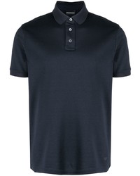 dunkelblaues Polohemd von Emporio Armani