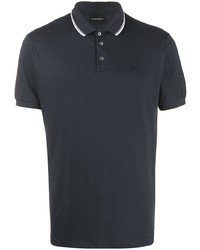 dunkelblaues Polohemd von Emporio Armani