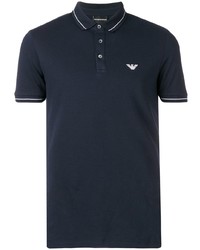 dunkelblaues Polohemd von Emporio Armani