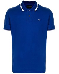 dunkelblaues Polohemd von Emporio Armani