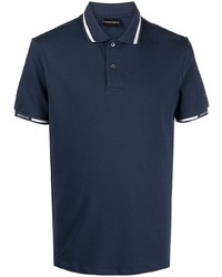 dunkelblaues Polohemd von Emporio Armani