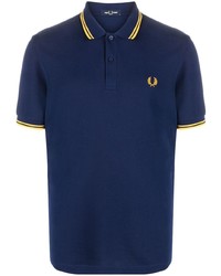 dunkelblaues Polohemd von Fred Perry