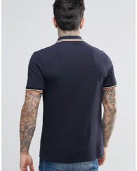 dunkelblaues Polohemd von Fred Perry