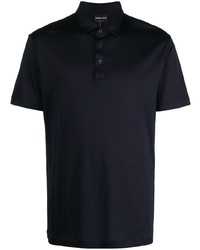 dunkelblaues Polohemd von Giorgio Armani