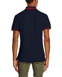 dunkelblaues Polohemd von Hackett London