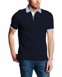 dunkelblaues Polohemd von Hackett London