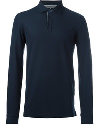 dunkelblaues Polohemd von Hackett