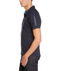 dunkelblaues Polohemd von Helly Hansen