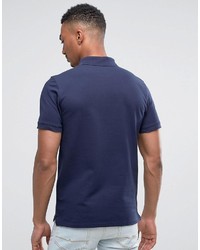 dunkelblaues Polohemd von Selected