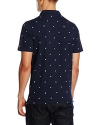 dunkelblaues Polohemd von Jack & Jones