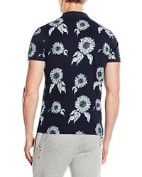 dunkelblaues Polohemd von Jack & Jones