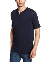 dunkelblaues Polohemd von Jack & Jones