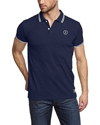 dunkelblaues Polohemd von Jack & Jones