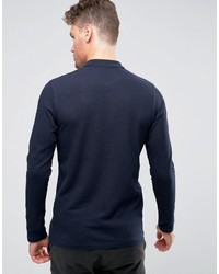 dunkelblaues Polohemd von Jack and Jones