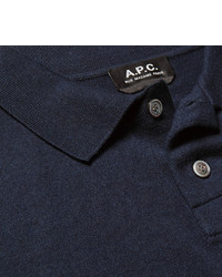 dunkelblaues Polohemd von A.P.C.