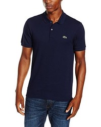 dunkelblaues Polohemd von Lacoste L!VE