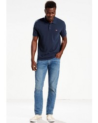 dunkelblaues Polohemd von Levi's