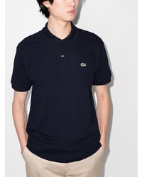 dunkelblaues Polohemd von Lacoste