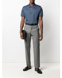 dunkelblaues Polohemd von Brioni