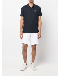 dunkelblaues Polohemd von Armani Exchange