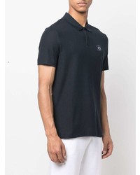 dunkelblaues Polohemd von Armani Exchange