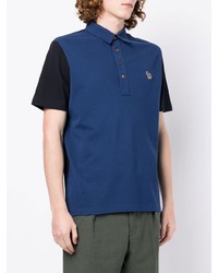 dunkelblaues Polohemd von PS Paul Smith