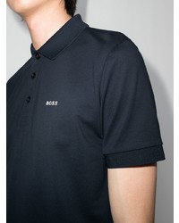 dunkelblaues Polohemd von BOSS